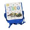 Rucksack Kindergarten personalisiert, Trecker Bagger Radlader, Rosirosinchen, personalisierter Kinderrucksack Traktor