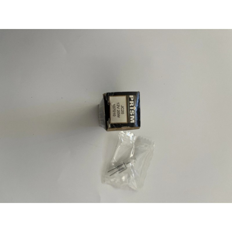 Prism Halogen Lamp BI-PIN JC20 107010 12V 20W New