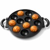 Vitumbua Pan, 12-Cavity Nonstick Appam and Paniyaram Pan