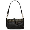 Samantha Look Women's Shoulder Bag Genuine Leather 021381, black