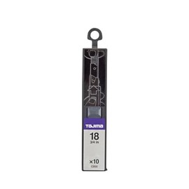 TAJIMA Utility Knives & Blades - 10-Pack (Heavy-Duty) 3/4" Endura Box Cutter Snap Blades with Premium Tempered Steel & Safety Blade Dispenser - CB50C
