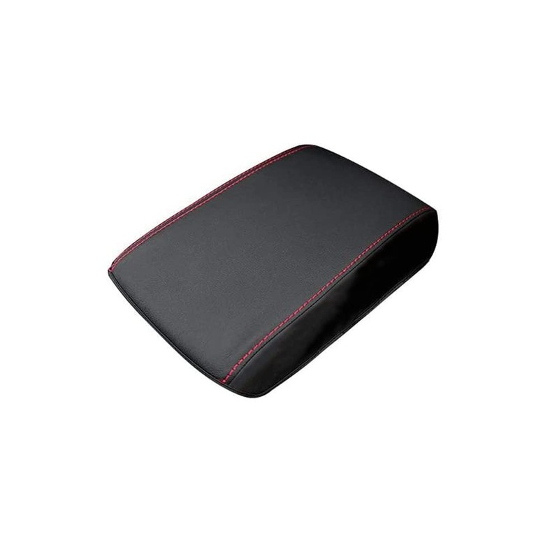 Baceyong Console Cover, Console Cover with Black/Red Stitched Hem Centre