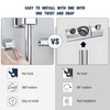 Vinabo Shower Head Holder No Drilling 18-25mm Diameter Adjustable Shower