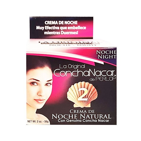 Concha Nacar De Perlop Night Repair Cream, 2 Ounce