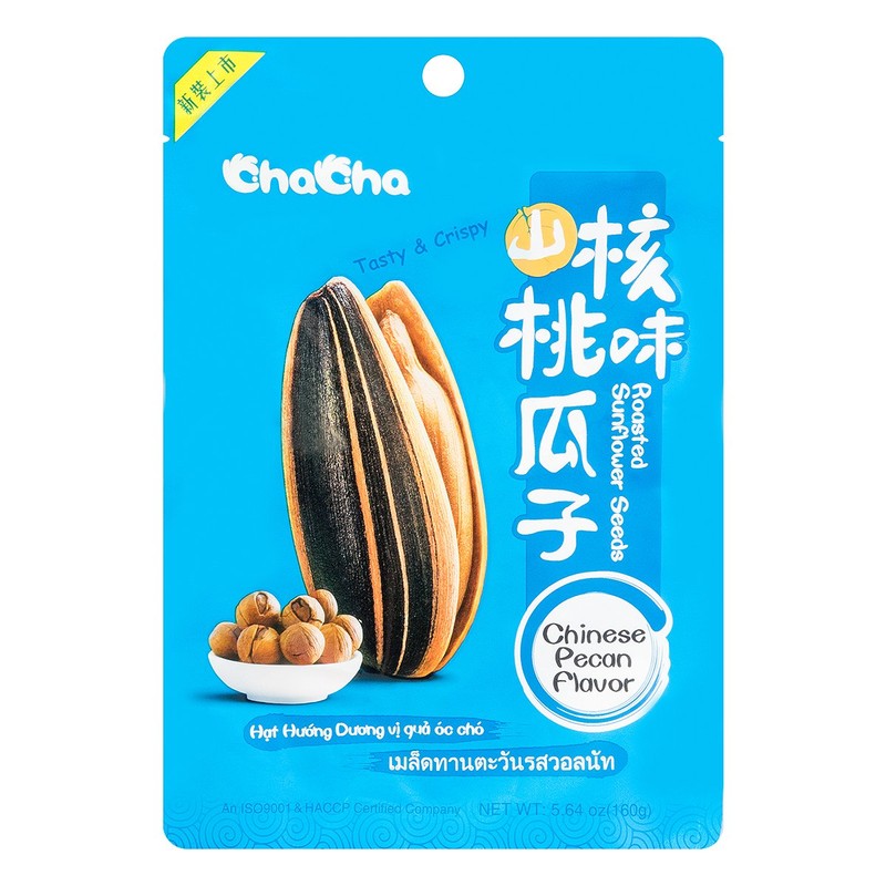 Chacha Sunflower Roasted sunflower Seeds 160g (Chinese pecan flavor, 6