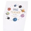 UK Greetings Thank You Teacher Card For Him/Her With Envelope