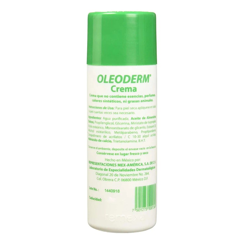 Remexa Crema Oleoderm Original 225ml Tipo de envase Bote 225