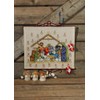 Permin Nativity Advent Calendar Cross Stitch Kit