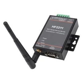 Servidor de Red Serie HF2211 RS232/485/422 a WIFI y Comunicación de Red Ethernet DTU 5-36 VCC para Telemetría y Gestión Remota
