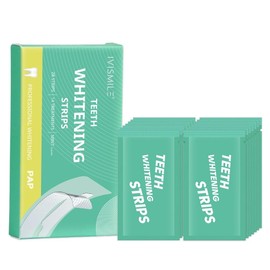 Teeth WHITENING Strips-Dentists FORMULATED-Residue Free-Non Sensitive-Enamel Safe-Mint FLAVOUR-14 Treatments 28 Strips