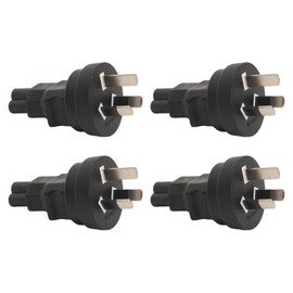 to IEC320 C5 Power Adapter 3 Prong  to C5 Converter for Laptop Power Adapter Printer  100‑