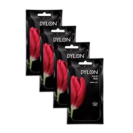 4 X DYLON Tulip Red Hand Dye 50g