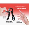 Strongr.Life Hand Trainer Set with Finger Trainer, Rubber Trainer, Ring