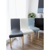 Span Leather Chair Cover 등받이의자 천갈이 가죽커버 탄성 사이즈 방수