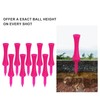 FUZVOL 40 PCS Castle Golf Tees Plastic 57MM Castle Tees