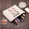 PLITI Funny Math Teacher Gifts Cow Lover Makeup Bag Mathematics