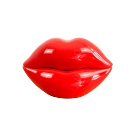 Alfie Francis Red Ceramic Lips Modern Home Decor Ornament Sculpture Secret Storage Trinket Pot Jewellery Ring Holder Gift