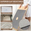 Extra Large Non Slip Shower Mat: 47.2x31.5 inch Loofah Shower