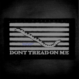 Dont Tread On Me First Navy Jack Lasercut Parche (IR, NWU tipo 3, AOR2)