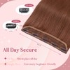 SEGOHAIR Clip In Hair Extensions for women One Piece 5