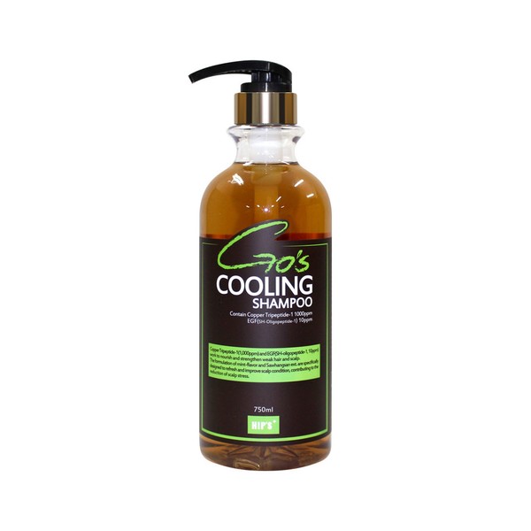 (Pharmacy only) Hips Cooling Shampoo 750ml / (약국전용) 힙스 쿨링