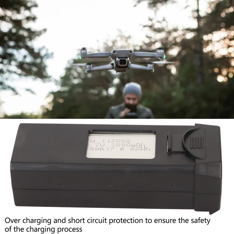 3.7V 1800mAh Drone Battery Safety Protection Stable Durable RC UAV
