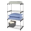 Whitmor 4 Tier Shelf Tower - Closet Storage Organizer