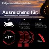 Felgenrand Aufkleber Motorcycle Rim Bed Compatible with KTM 390 Duke