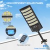 Solar Street Lights Outdoor Waterproof ,45000LM 320°Wide Angle Flood light,