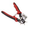 Leather Hole Punch with 6 Holes 360 Degree Rotating Adjustment
