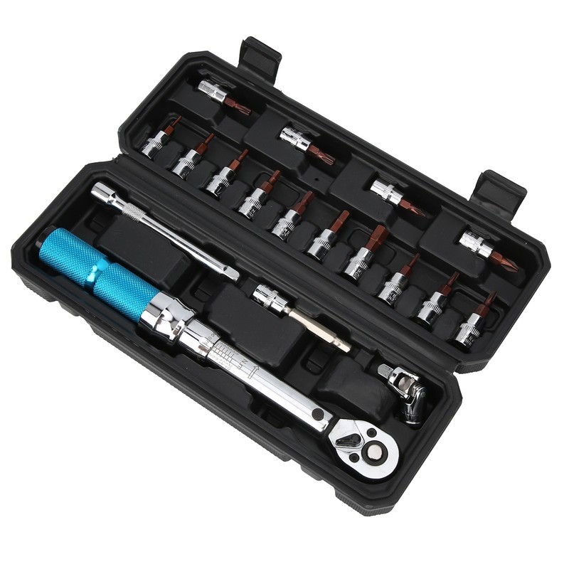 ZTY‑18 Bicycle Repair Kit Adjustable Torsion Wrench Spanner Hand Shop