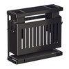 Kitchen Knives Chopstick Rack with Draining Tray Wall Mounted Multifunctional