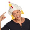 Boland Boland 99941 - Erwachsenenhut Huhn, One Size, Hühnerhut, Karnevalshut,