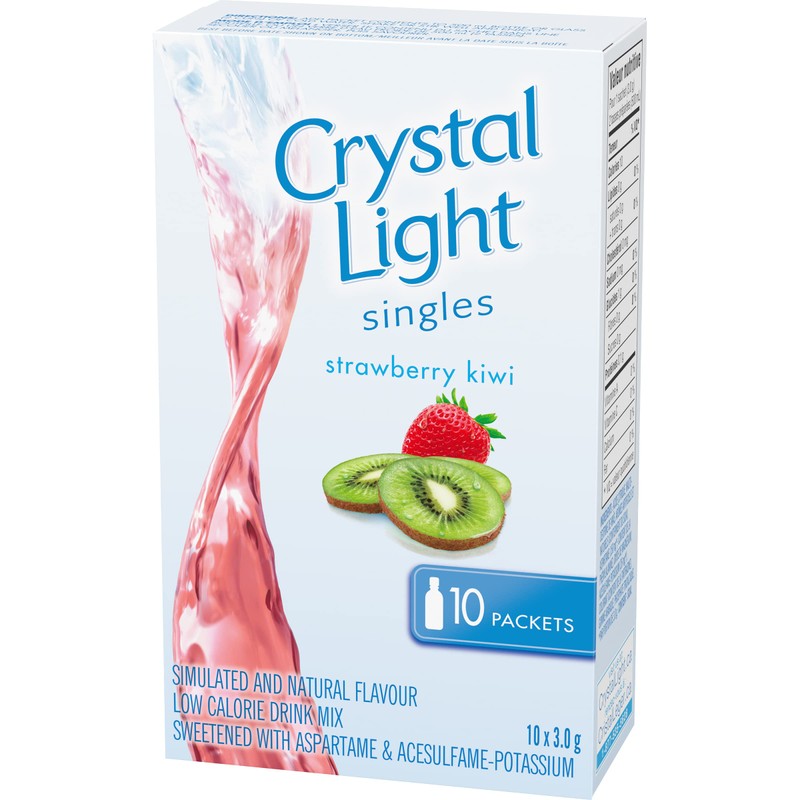 Crystal Light Strawberry Kiwi Singles, 3g