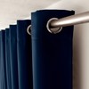 Enjoy Home Blackout Curtain with 8 Eyelets, Polyester, Blue, 180