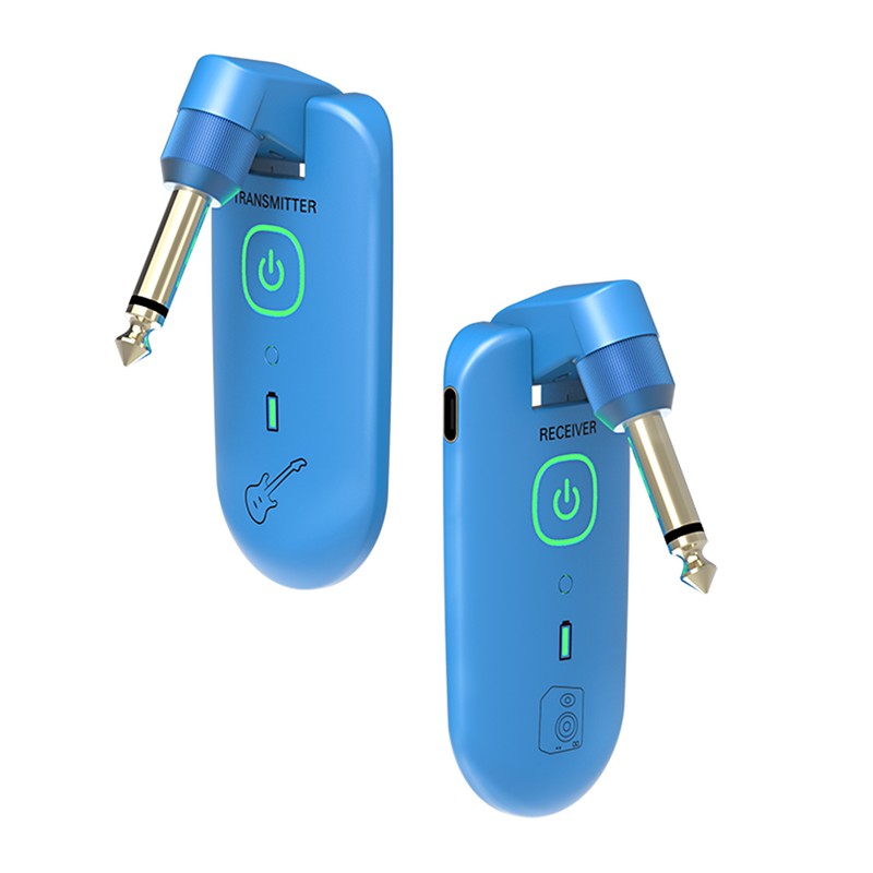 double W3 Portable UHF Wireless Guitar Transmitter and Receiver Set