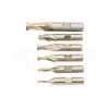 Shars 1/8-1/2" M42 Cobalt 2 Flute 6 PCS Single End