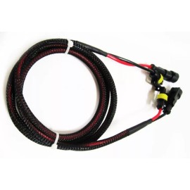 GENSSI HID Ballast to Bulb Extension Wire Harness High Voltage 48 Inches Xenon 1