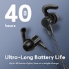 YFFSHLCS Neckband Headphone Bluetooth 5.2 Wireless in-Ear Earphones, 40H Playtime,
