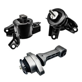 Engine Motor Mount, AUTOSITY EM-9797 EM-9761 EM-9758 Engine Motor and Trans Mounts Fit for Accent 2012-2014 ,E-lantra 2011-2016 ,Forte 2014-2016 ,Forte Koup 2014-2016 ,V-eloster 2012-2017 - 3Pcs