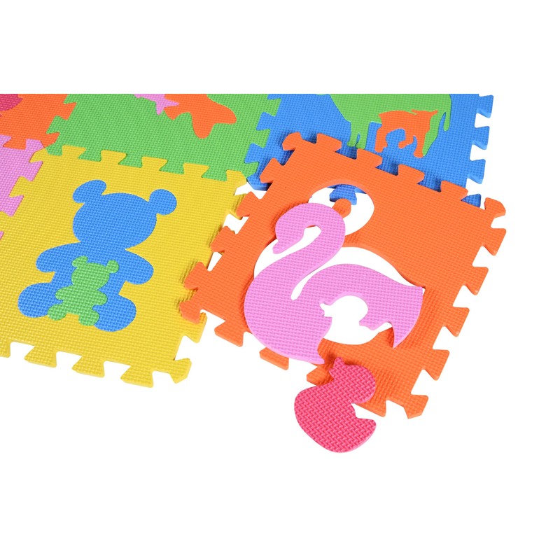 Knorrtoys 21018 Puzzle Mat "Animals" 9 Pieces 30 cm