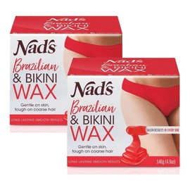 Nad's Brazilian and Bikini Wax, 140g / 네즈 브라질리언 비키니 왁스 제모제 140gx2개 Nad's Brazilian and Bikini Wax, 140g