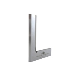 Kinex 4001-03-100 Machinist Knife Edge Solid Inspection Square 4 x 2-3/4 x .240 Inches Thick (100 mm x 70 mm) DIN 875/00 (Square w/in 3 microns or 0.0001 Inches)