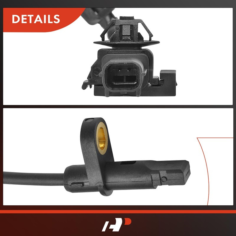 A-Premium Sensor de velocidad de rueda ABS compatible con modelos
