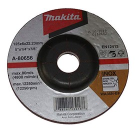 Makita A-80656 Roughing Disc 125 x 6 x 22.23 mm