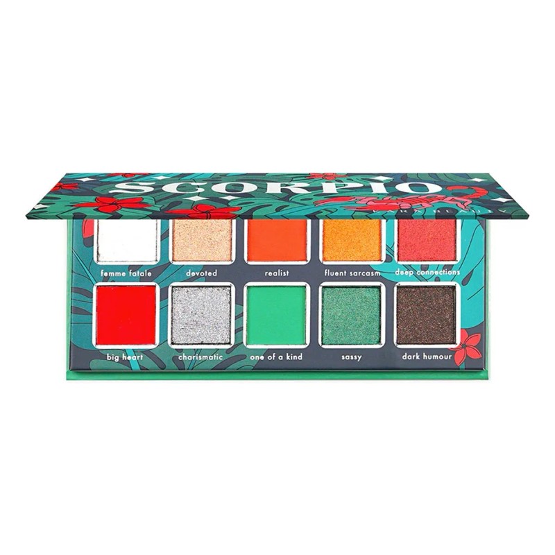 Paleta de Sombras Kara Beauty Horoscope Collection 10 Tonos Brillantes