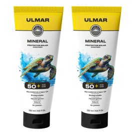 Pack Protector Solar Mineral Ulmar Fps50 Familiar 250ml 2pzs