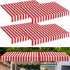 Preboun 4 Pcs 27.6''x 59'' Circus Awning Decor Decorations Striped