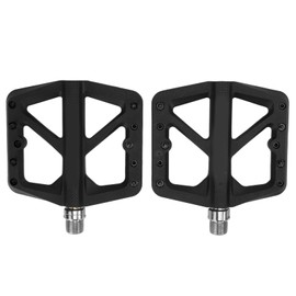 2Pcs Bike Pedals Good Airtightness Sufficient Width Good Grip Anti Slip Studs Bicycle Platform Pedals for Mountain BikeBlack