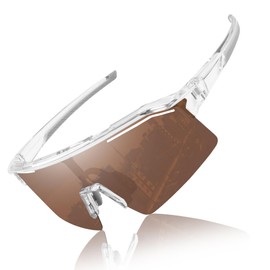 Sunbowglint Polarized Sports Sunglasses for Men Women Unbreakable TR90 Frame UV400 Protection Goggles Baseball Cycling Fishing Glasses